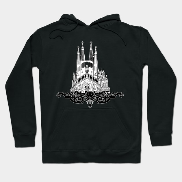 The Sagrada Familia Hoodie by SemDesigns